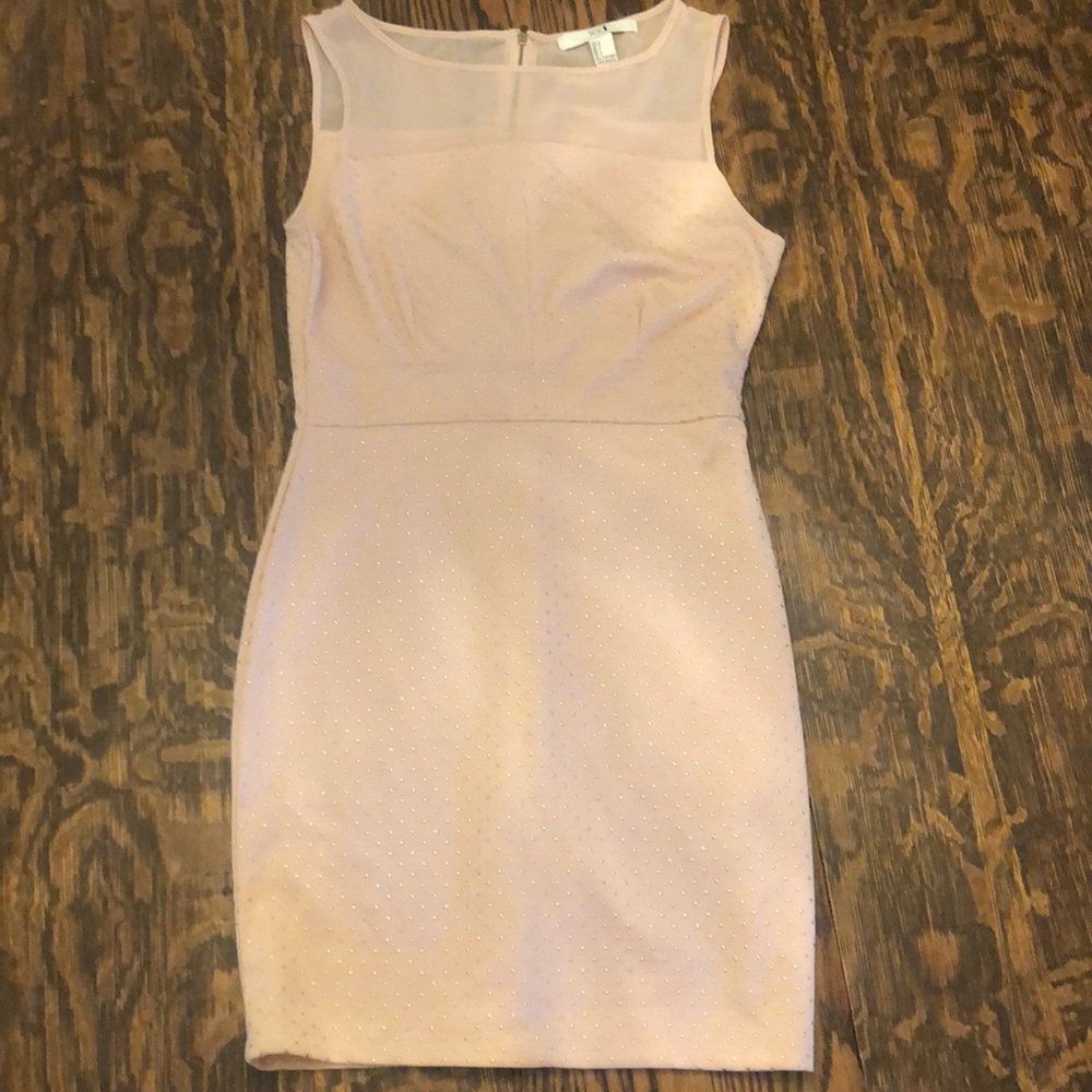 Forever 21 pink cream dress
